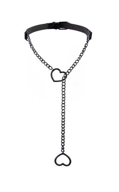 LoveChains™ -  Leather Choker Collar