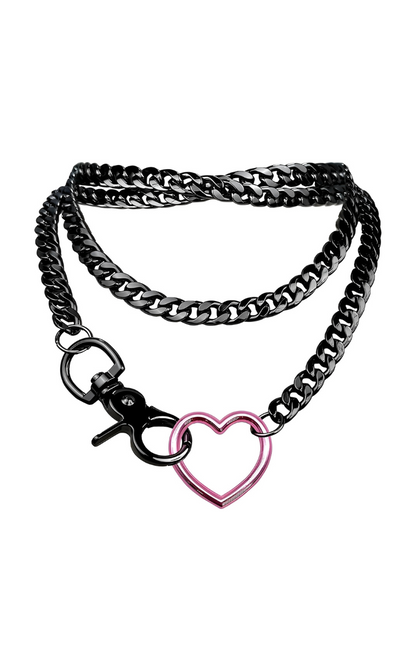 LoveChains™ - Heart Loop Choker