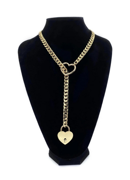 LoveChains™ - Lock & Key Slip Chain