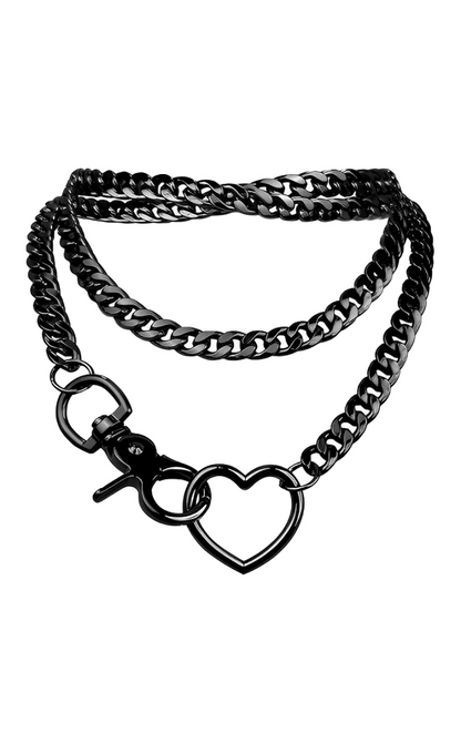 LoveChains™ - Heart Loop Choker