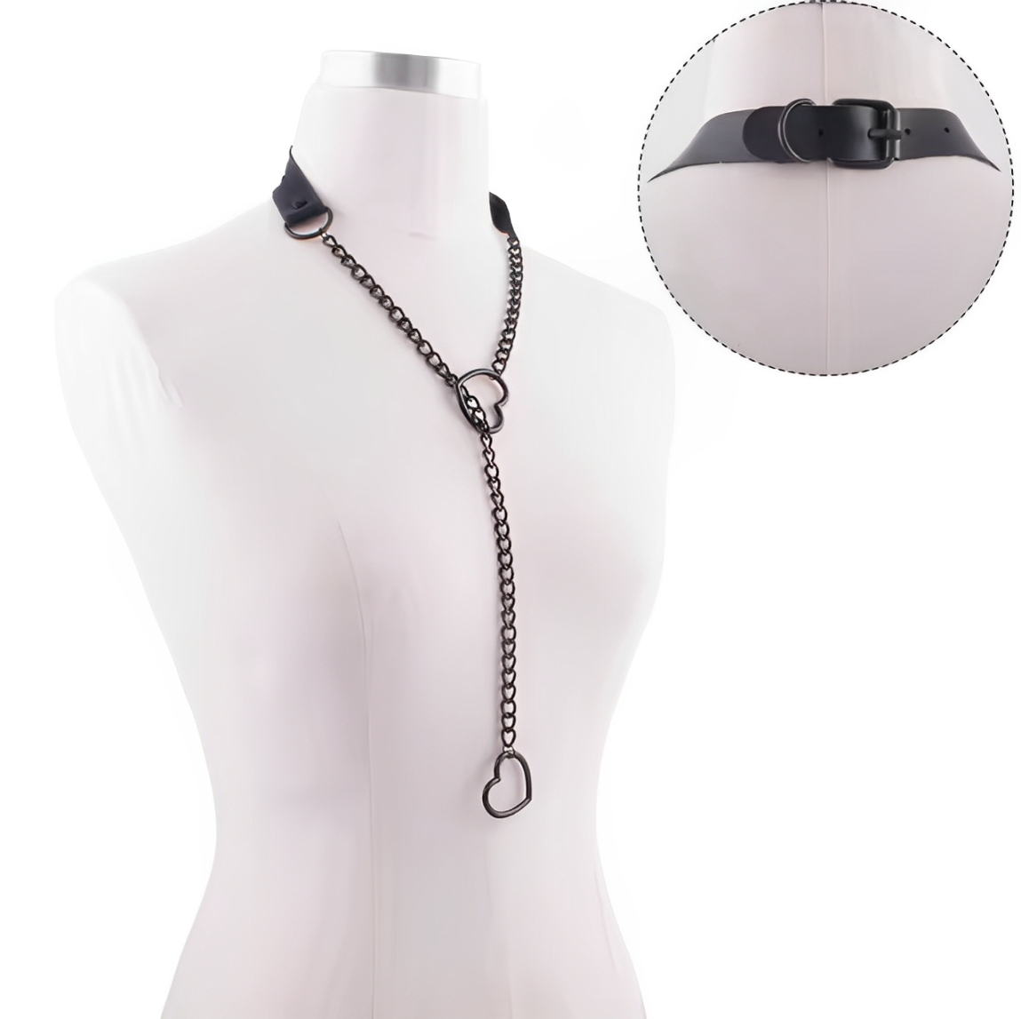 LoveChains™ -  Leather Choker Collar